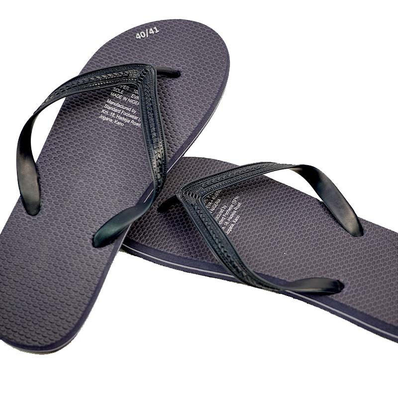 SNP Footwear Top Men's Flip Flops - Flat Beach Slippers Blue