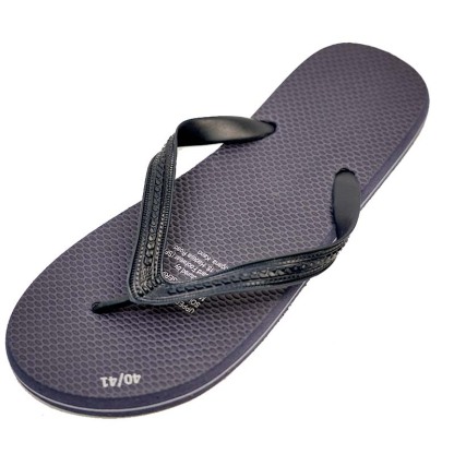 SNP Footwear Top Men's Flip Flops - Flat Beach Slippers Blue