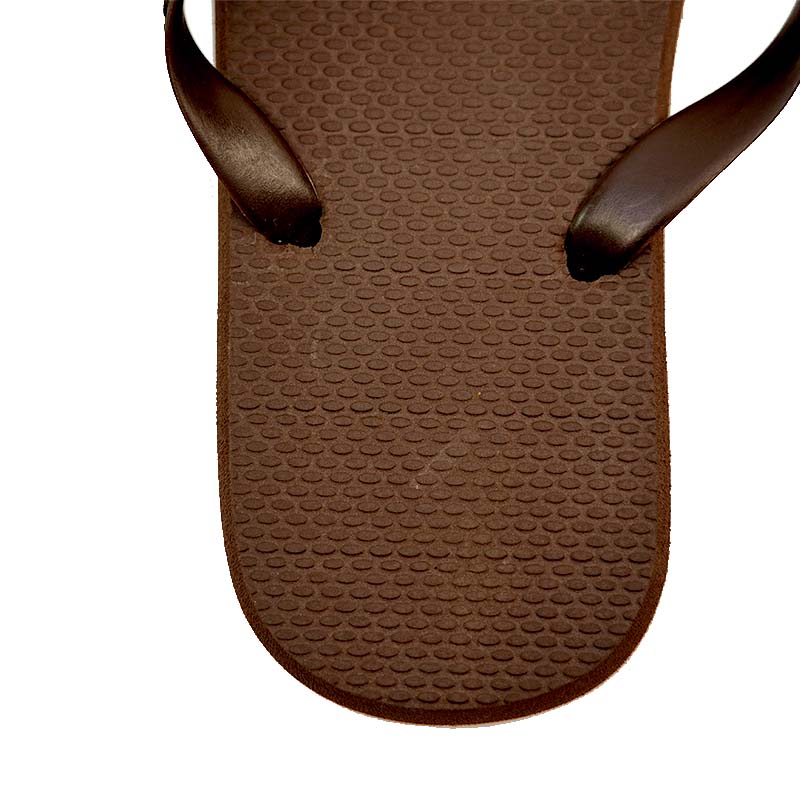 SNP Footwear Top Men's Flip Flops - Flat Beach Slippers Brown