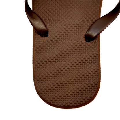 SNP Footwear Top Men's Flip Flops - Flat Beach Slippers Brown