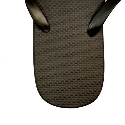 SNP Footwear Top Men's Flip Flops - Flat Beach Slippers Black