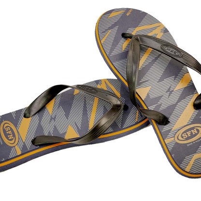 SNP Footwear Top Men's Flip Flops - Flat Beach Slippers Royal blue
