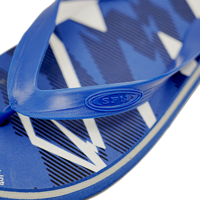 SNP Footwear Top Men's Flip Flops - Flat Beach Slippers Navy blue