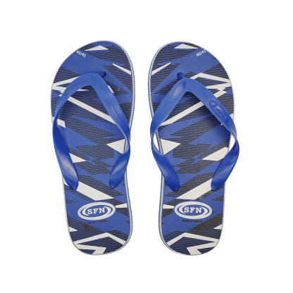 SNP Footwear Top Men's Flip Flops - Flat Beach Slippers Navy blue