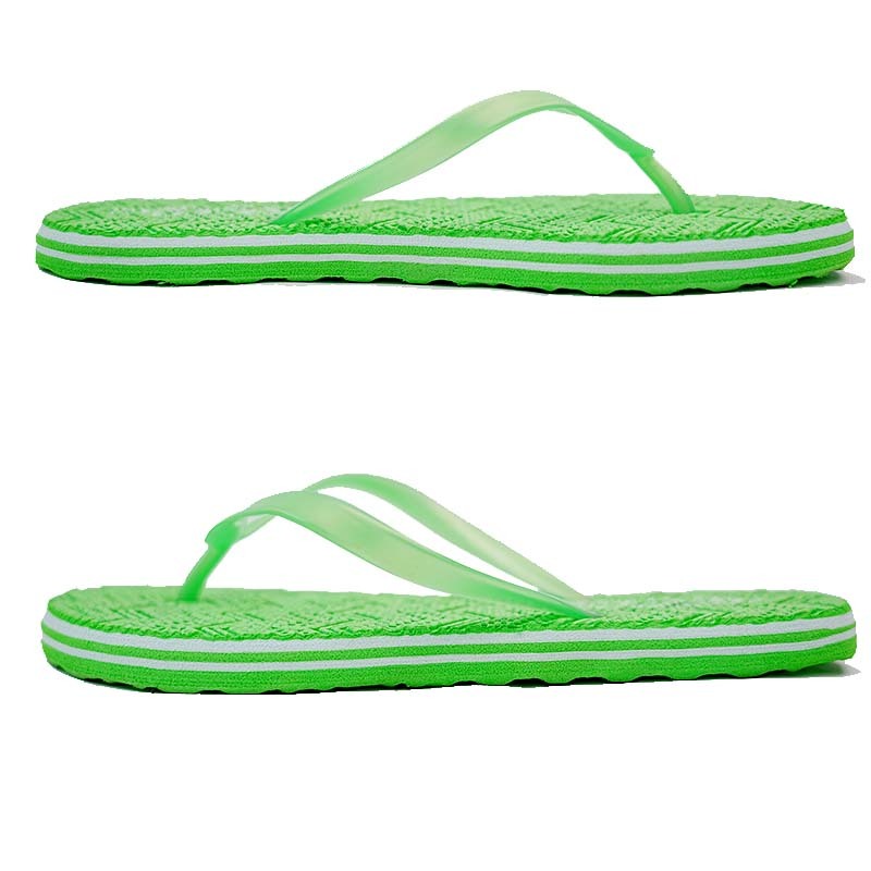 SNP Footwear Women's Flip Flops - Flat Beach Slippers Green