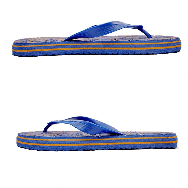SNP Footwear Top Men's Flip Flops - Flat Beach Slippers Navy blue