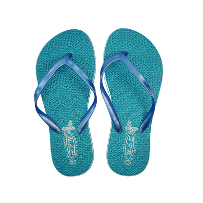 SNP Footwear Women's Flip Flops - Flat Beach Slippers Blue