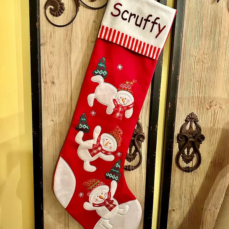 Customized Dibsies Giant Tumbling Christmas Stocking