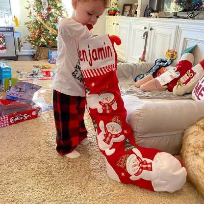 Customized Dibsies Giant Tumbling Christmas Stocking