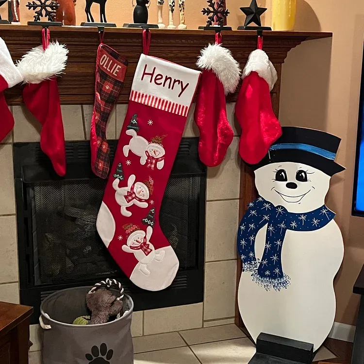 Customized Dibsies Giant Tumbling Christmas Stocking