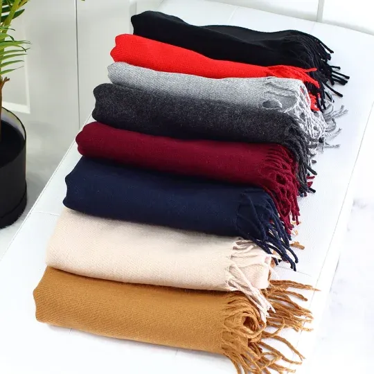 Custom Embroidered Design Scarf