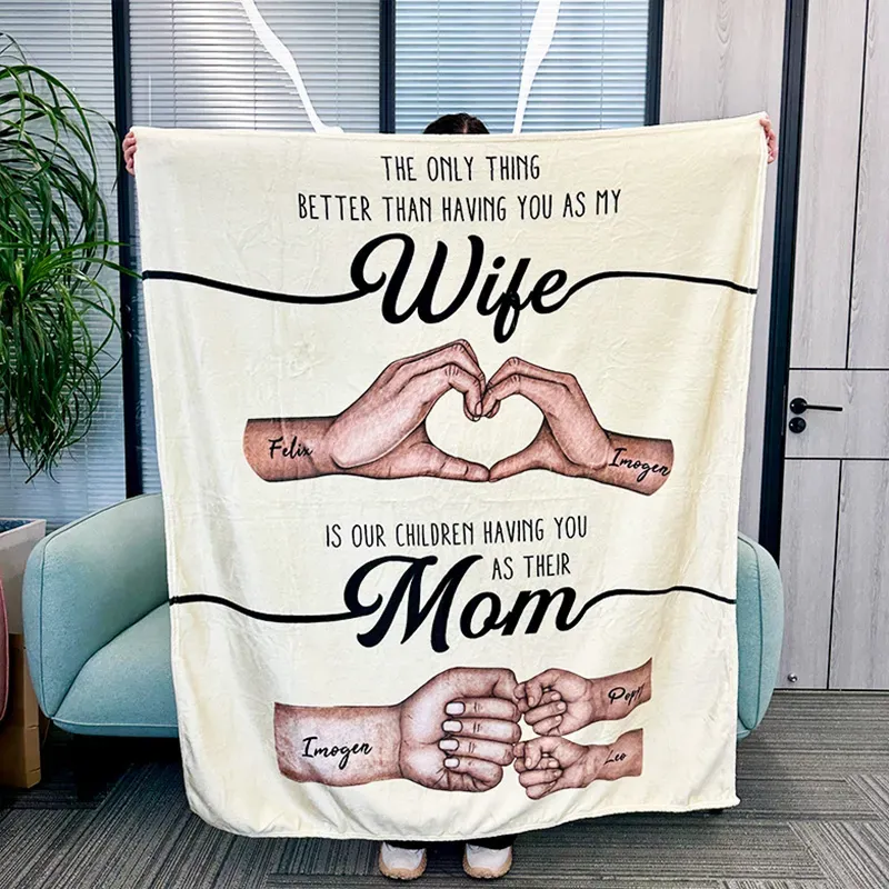 The Only Thing Better Than Having You As My Wife Blanket