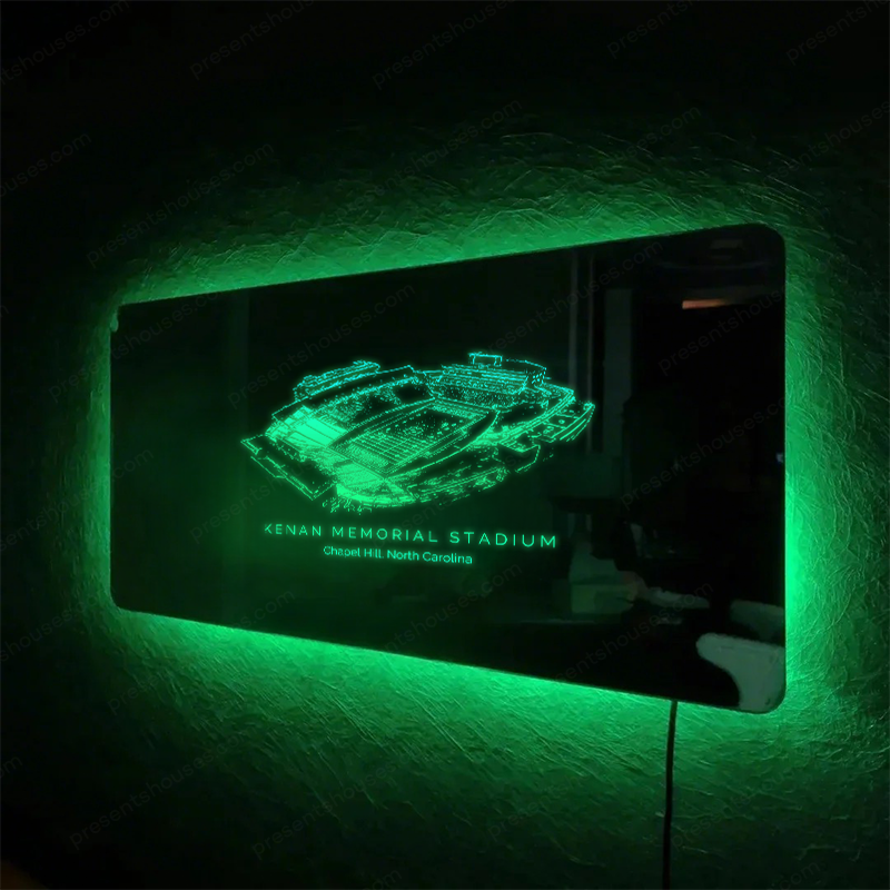 Kenan Memorial Stadium Mirror Light-Gifts For Sports Lovers