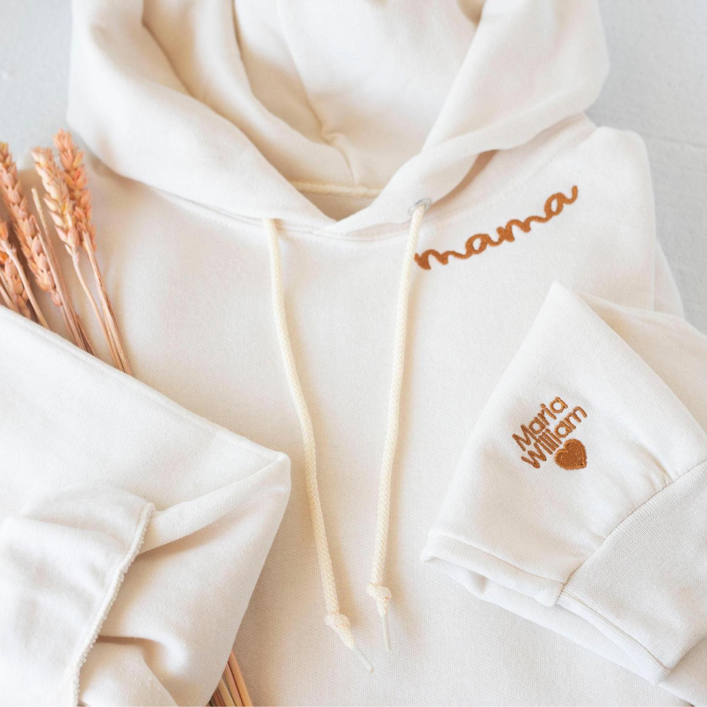 MAMA Embroidered Sweatshirt, Mother's Day Gift