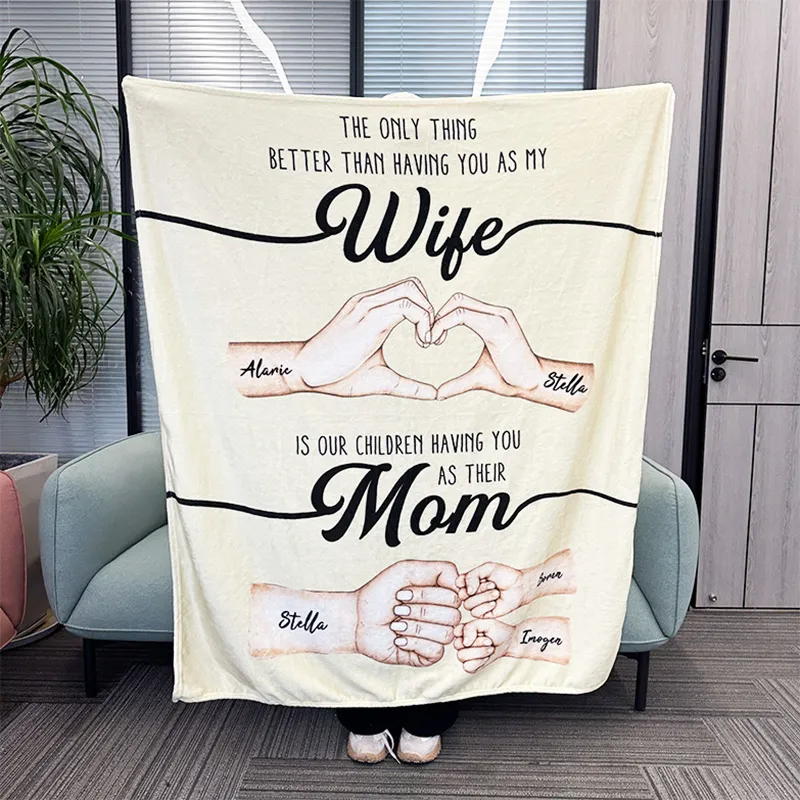 The Only Thing Better Than Having You As My Wife Blanket