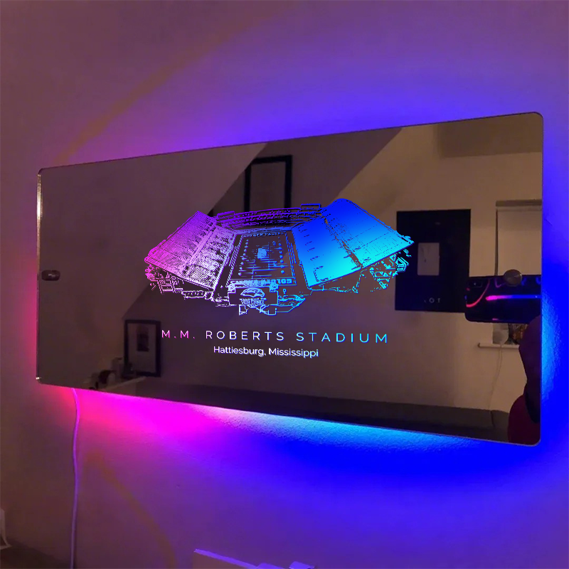 M. M. Roberts Stadium Mirror Light-Gifts For Sports LoversSouthern Miss Golden Eagles