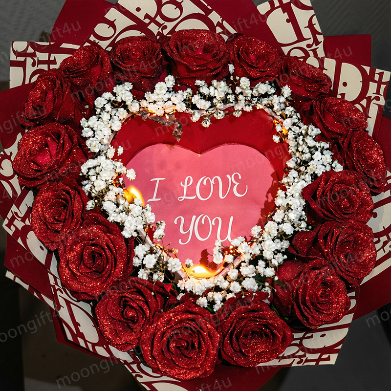 Everlasting Glitter Roses - Burnaway Edition