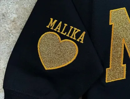 Custom Applique Glitter Mama Sweatshirt/T-shirt