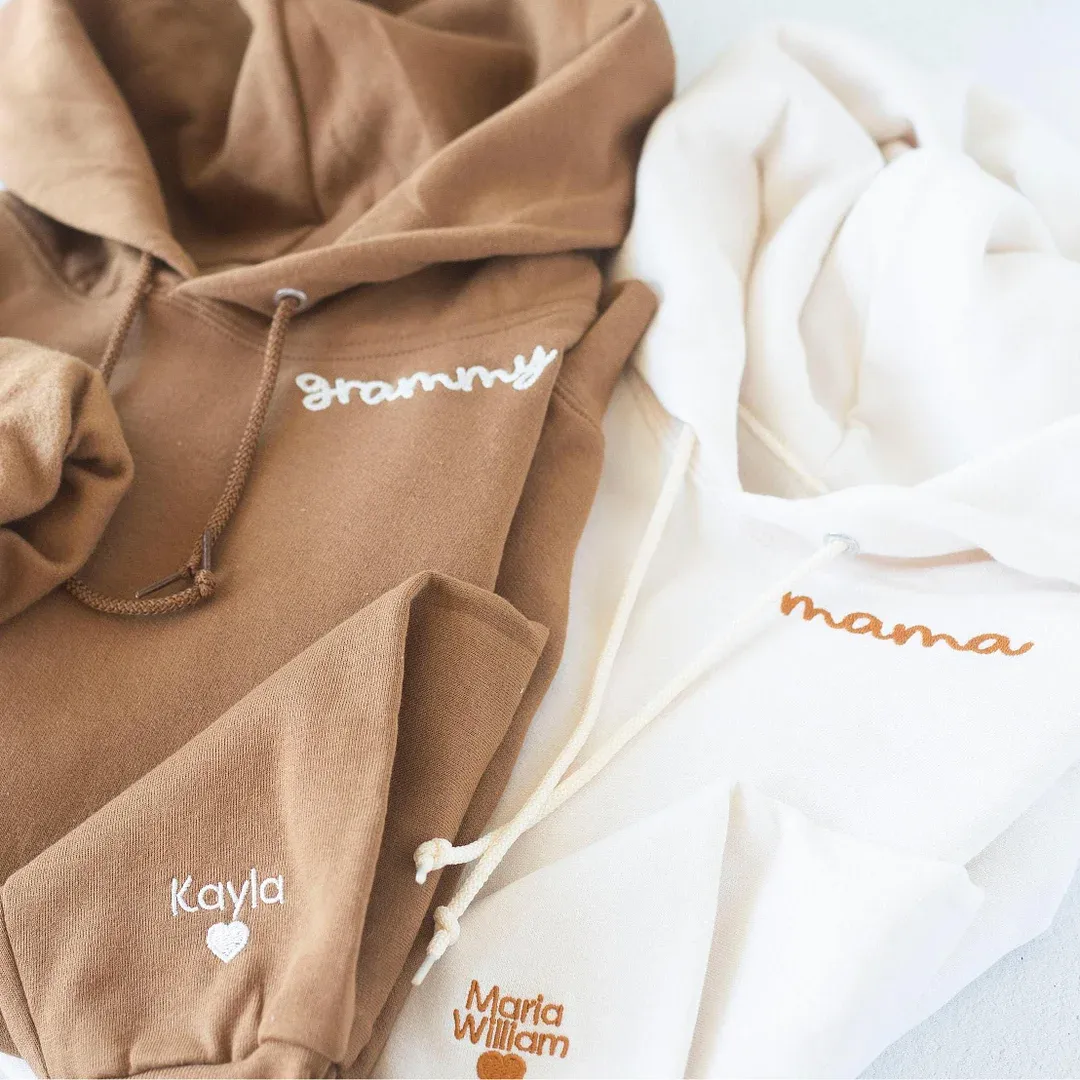 MAMA Embroidered Sweatshirt, Mother's Day Gift