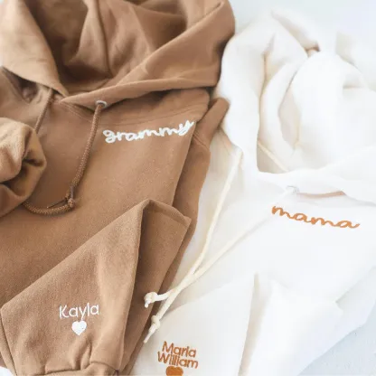 MAMA Embroidered Sweatshirt, Mother's Day Gift