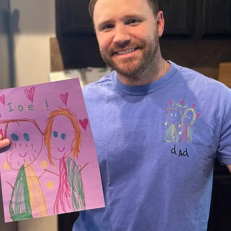 Custom Kids Drawing Sweatshirt – Personalized Art Hoodie
