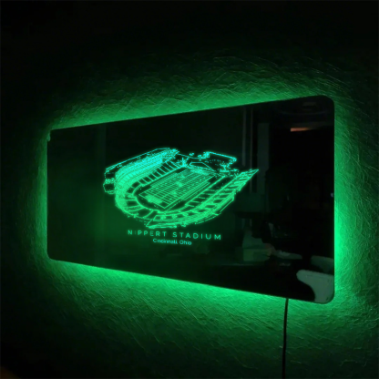 Nippert Stadium Mirror Light-Gifts For Sports Lovers、Cincinnati Bearcats