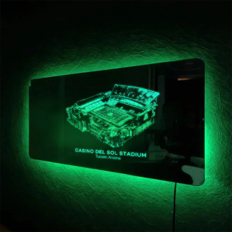 Casino Del Sol Stadium Mirror Light-Gifts For Sports Lovers