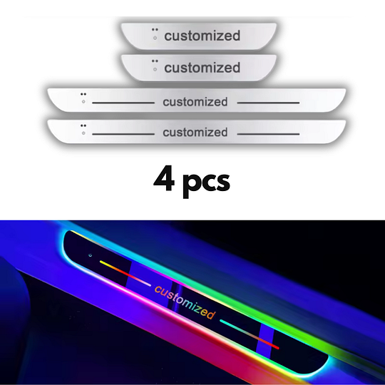 Customizable LED Kick Plates
