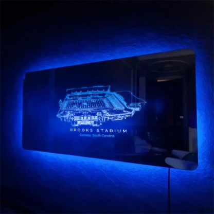 Brooks Stadium Mirror Light-Gifts For Sports Lovers、Coastal Carolina Chanticleers