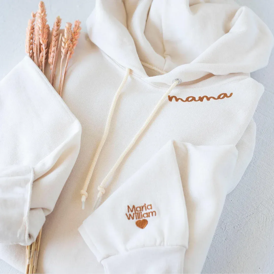 MAMA Embroidered Sweatshirt, Mother's Day Gift