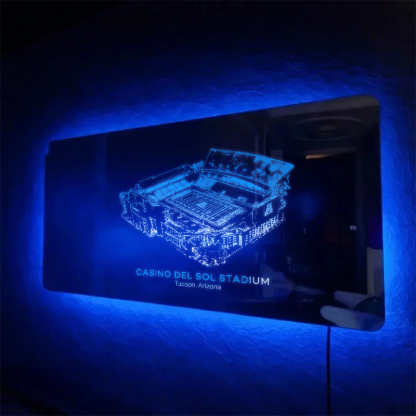 Casino Del Sol Stadium Mirror Light-Gifts For Sports Lovers