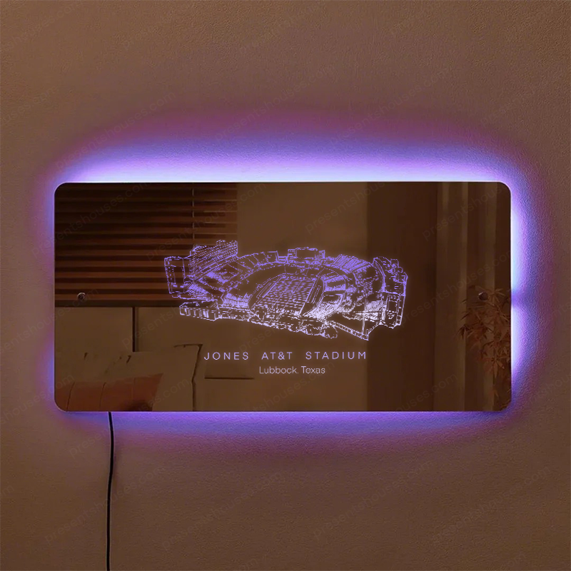 Jones AT&T Stadium Mirror Light-Gifts For Sports Lovers