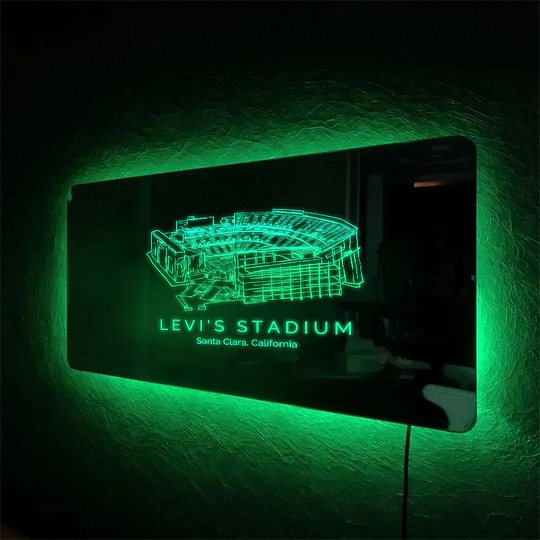 Levi's stadium Mirror Light-Gifts For Sports Lovers、California