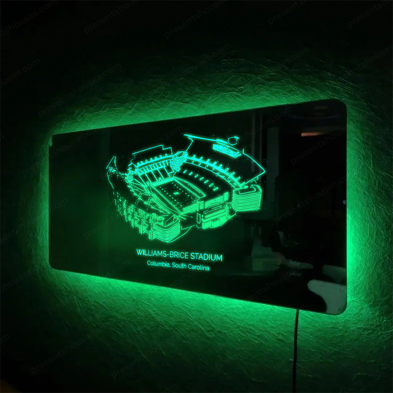 Williams-Brice Stadium Mirror Light-Gifts For Sports Lovers