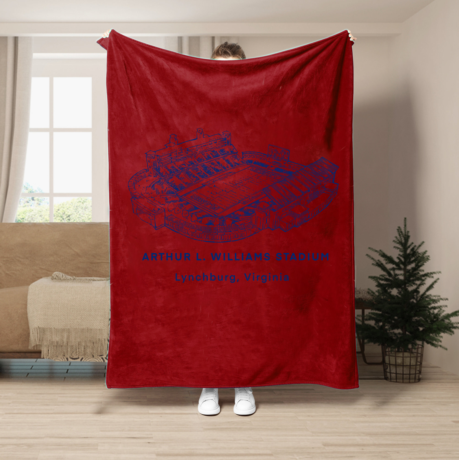 Arthur L. Williams Stadium - Liberty Flames football, College Football Blanket