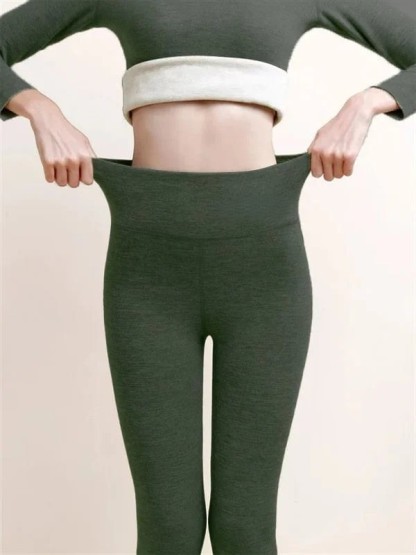 Women's Thermal Leggings with Fleece Lining