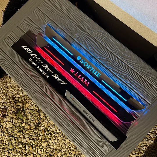 Customizable LED Kick Plates