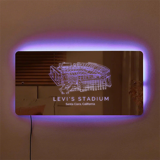 Levi's stadium Mirror Light-Gifts For Sports Lovers、California