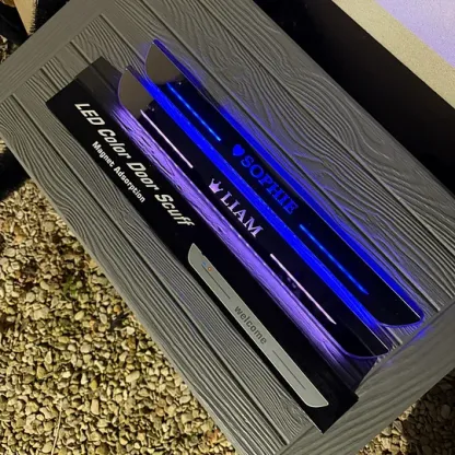 Customizable LED Kick Plates