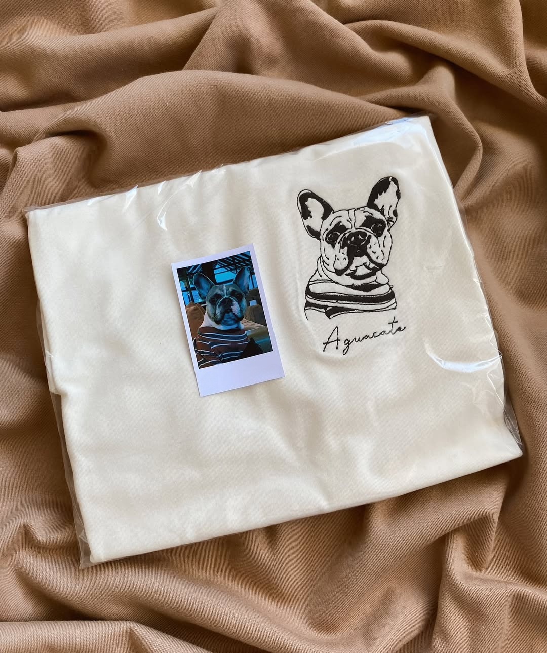 Custom Embroidered Pet Face T-shirt,Personalized hoodie embroidered with multiple pets-forlovever