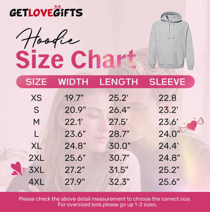 Custom Anniversary Gifts for Couples, Custom Embroidered Sweatshirt/Hoodie Matching Wedding Year for Him Her