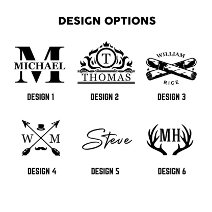 Personalized Cigar Ashtray, Cigar Holder, Unique Ashtray, Walnut wood Ashtray, Cigar Accessory, Husband & Fathers Gift