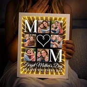 Custom Photo Infinity Mirror Light Box –  Love You Every Single Day LED Photo Lamp