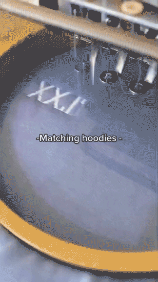 Custom Embroidered Roman Numeral Sweatshirt Matching Wedding Year for Him Her