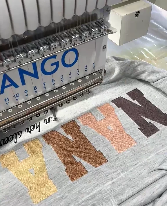 Custom Heart On Sleeve Embroidered Sweatshirt | A Thoughtful Gift For Mum & Grandma