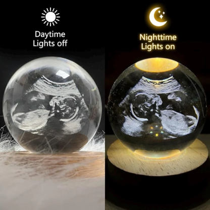 Crystal Sphere with Personalized Engraving