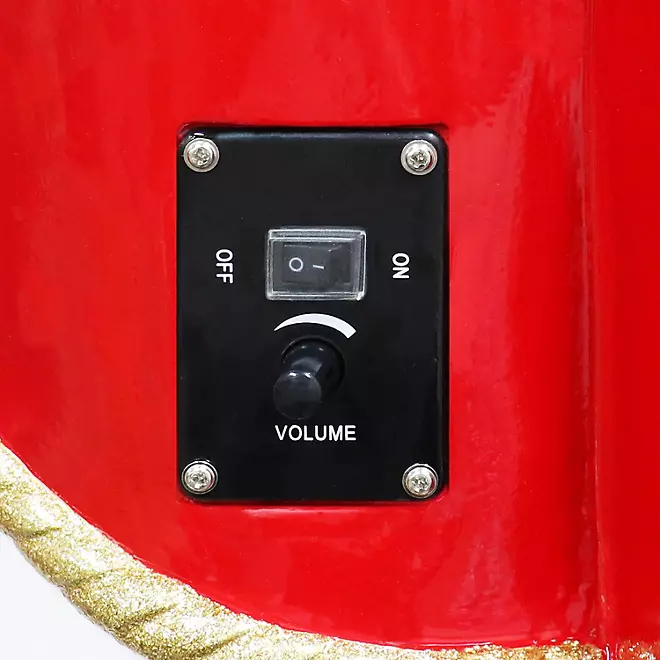 💥Last Day Clearance🎄Methtmber's Mathtrk 6' Pre-Lit Musical Grand Nutcracker with Snowglobe