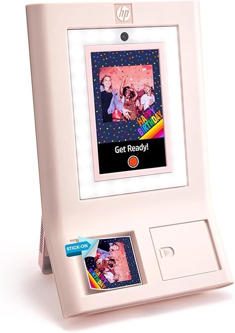 HthtP Sprocket Photo Booth Machine Instant Color Photo Printer