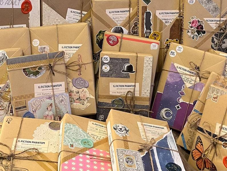 Blind Date With A Book Box - You Pick the Genre - Handpicked by a Bookseller - Book Lover Gift, Bookish Gift