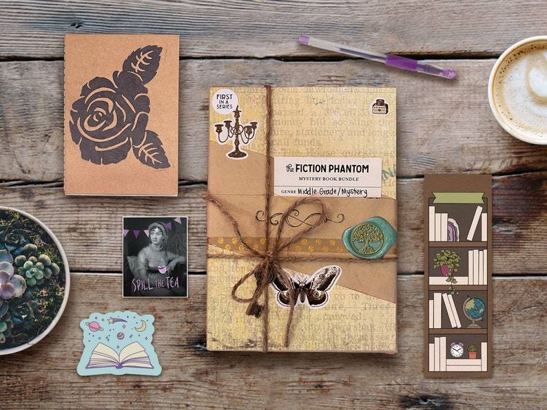 Blind Date With A Book Box - You Pick the Genre - Handpicked by a Bookseller - Book Lover Gift, Bookish Gift